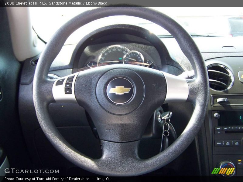 Sandstone Metallic / Ebony Black 2008 Chevrolet HHR LS