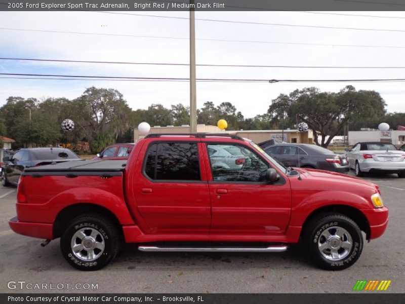 Bright Red / Medium Dark Flint 2005 Ford Explorer Sport Trac Adrenalin