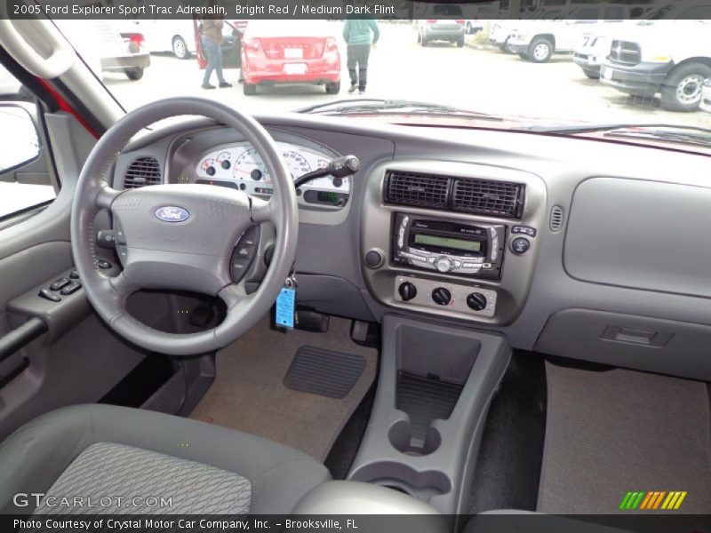 Bright Red / Medium Dark Flint 2005 Ford Explorer Sport Trac Adrenalin