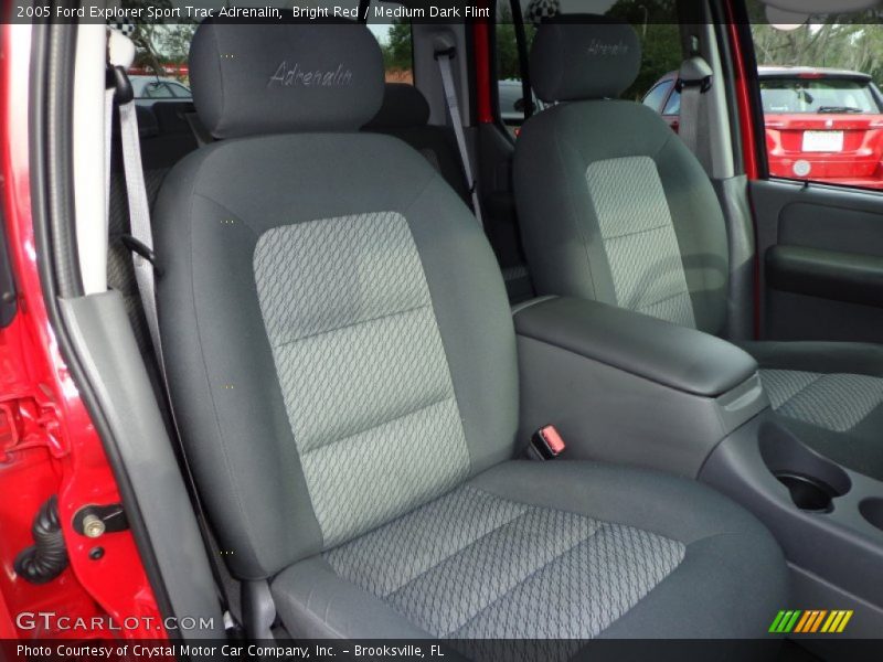 Bright Red / Medium Dark Flint 2005 Ford Explorer Sport Trac Adrenalin