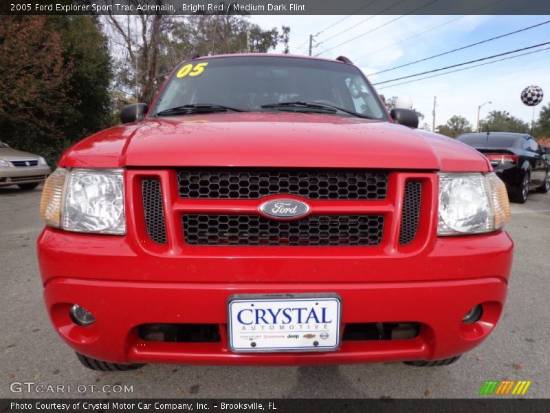 Bright Red / Medium Dark Flint 2005 Ford Explorer Sport Trac Adrenalin