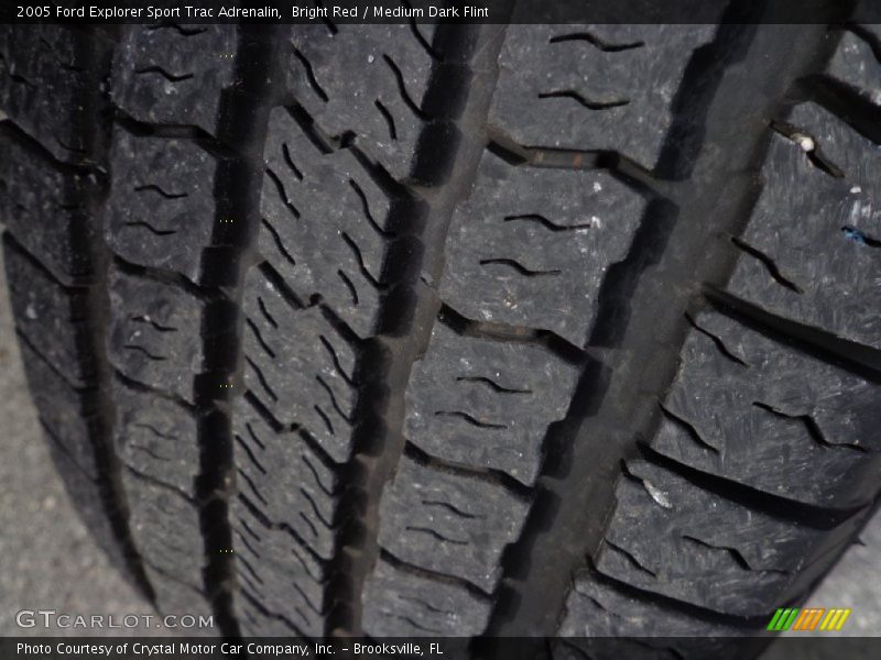 Bright Red / Medium Dark Flint 2005 Ford Explorer Sport Trac Adrenalin