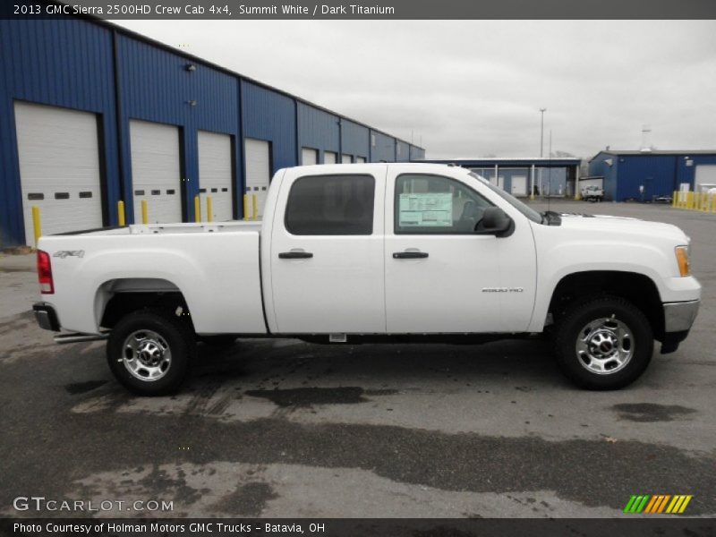  2013 Sierra 2500HD Crew Cab 4x4 Summit White