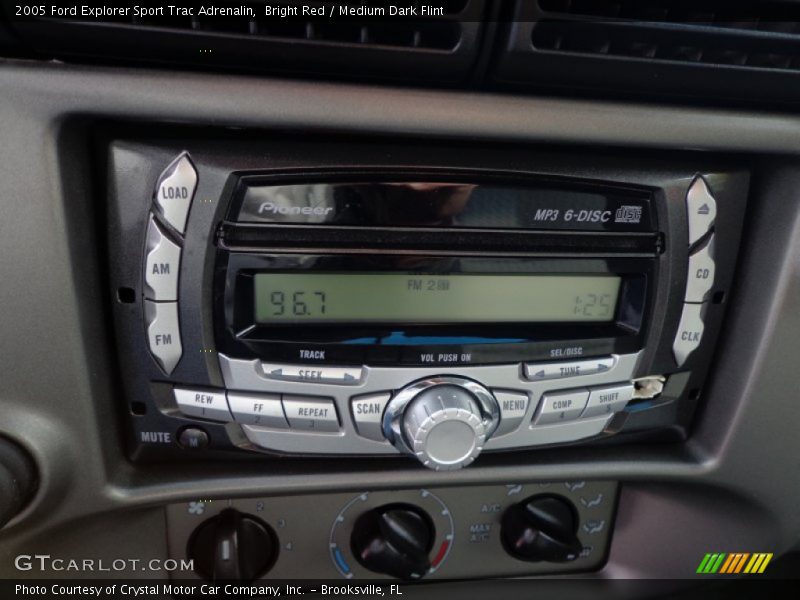 Bright Red / Medium Dark Flint 2005 Ford Explorer Sport Trac Adrenalin