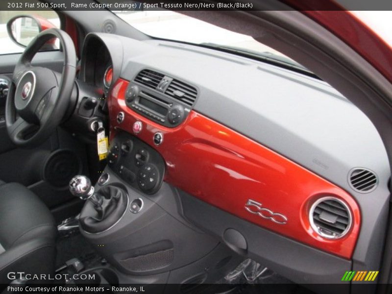 Dashboard of 2012 500 Sport