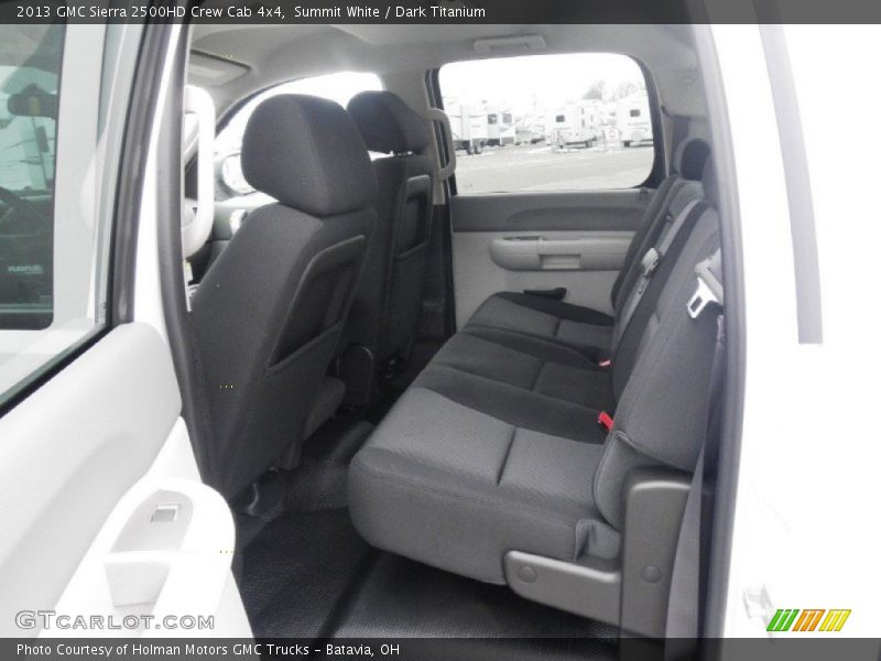 Summit White / Dark Titanium 2013 GMC Sierra 2500HD Crew Cab 4x4