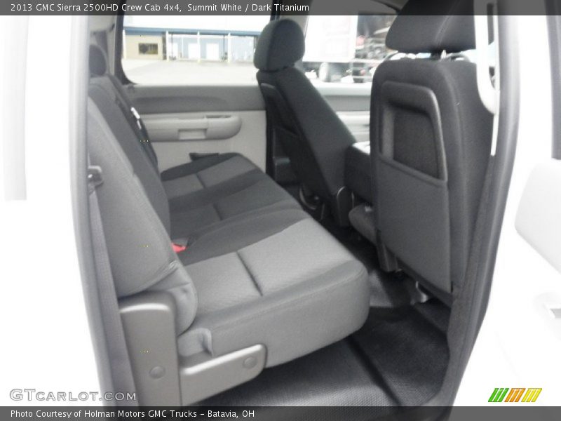 Summit White / Dark Titanium 2013 GMC Sierra 2500HD Crew Cab 4x4