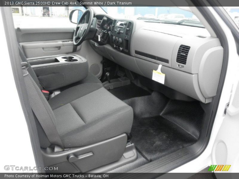  2013 Sierra 2500HD Crew Cab 4x4 Dark Titanium Interior