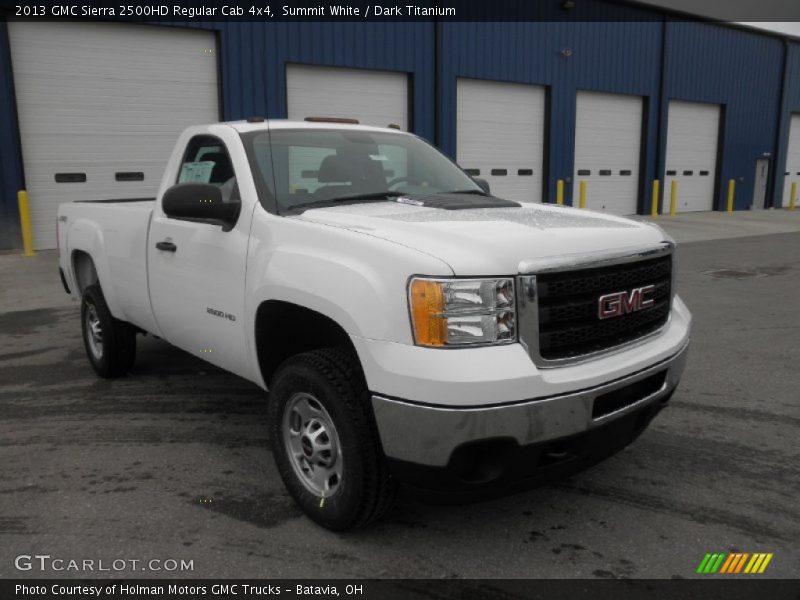 Front 3/4 View of 2013 Sierra 2500HD Regular Cab 4x4
