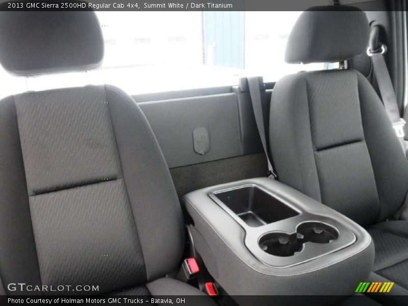 Summit White / Dark Titanium 2013 GMC Sierra 2500HD Regular Cab 4x4