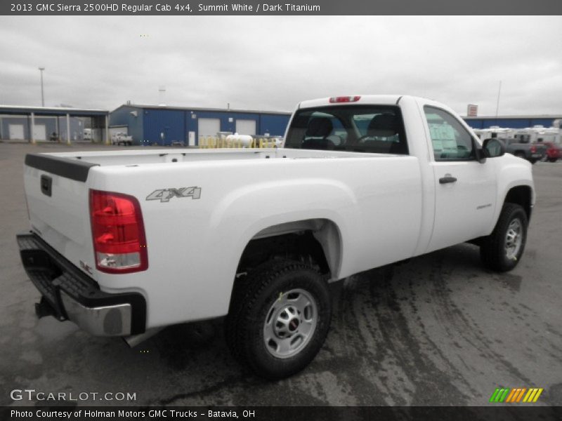 2013 Sierra 2500HD Regular Cab 4x4 Summit White