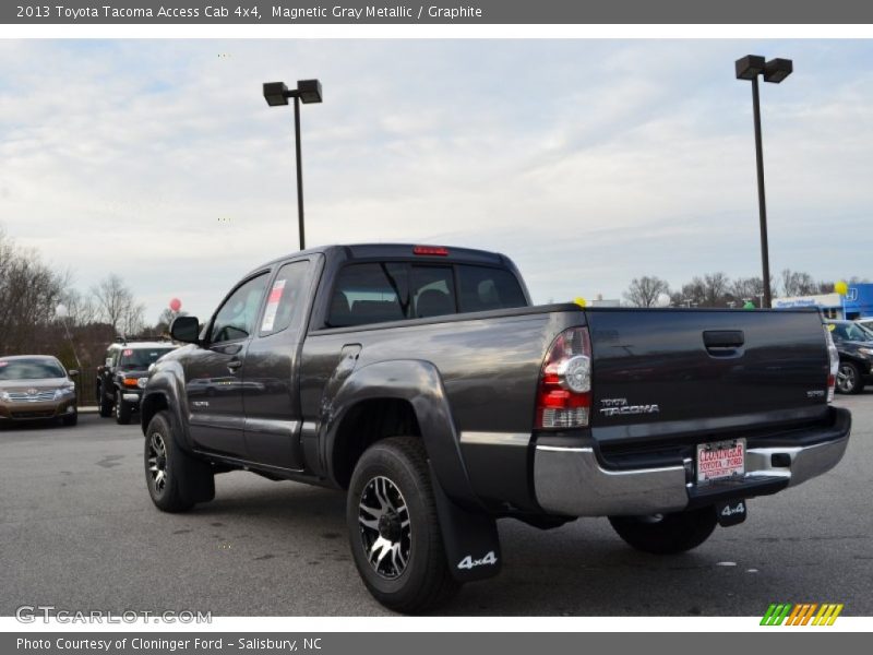 Magnetic Gray Metallic / Graphite 2013 Toyota Tacoma Access Cab 4x4