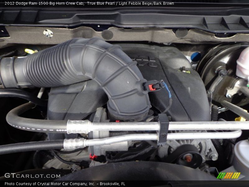 True Blue Pearl / Light Pebble Beige/Bark Brown 2012 Dodge Ram 1500 Big Horn Crew Cab