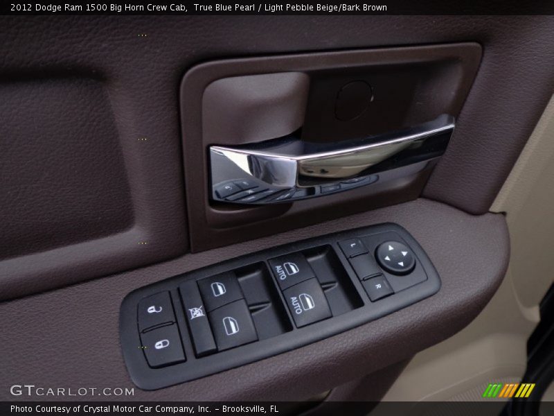 True Blue Pearl / Light Pebble Beige/Bark Brown 2012 Dodge Ram 1500 Big Horn Crew Cab