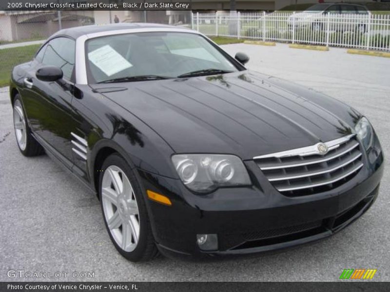 Black / Dark Slate Grey 2005 Chrysler Crossfire Limited Coupe