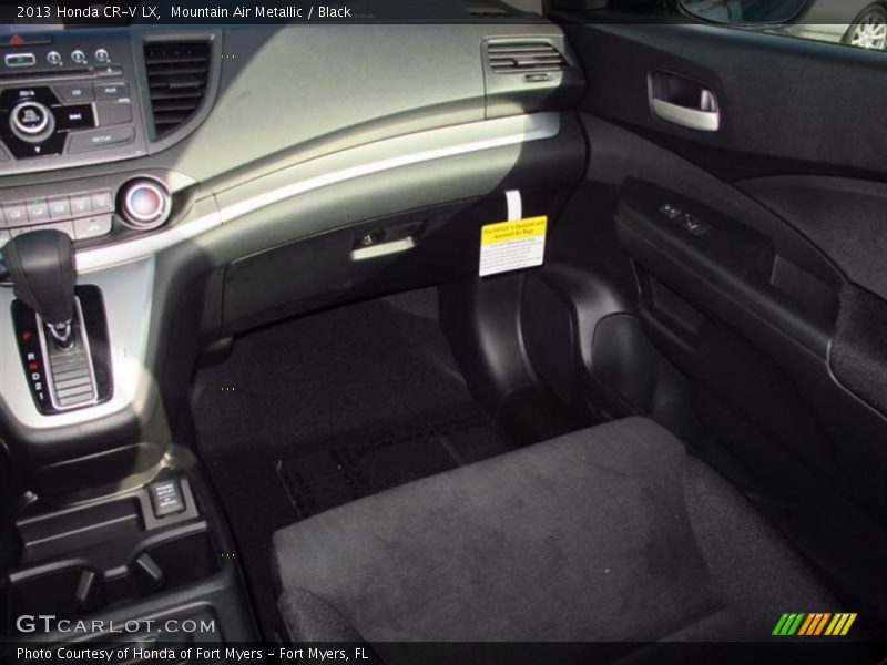 Mountain Air Metallic / Black 2013 Honda CR-V LX