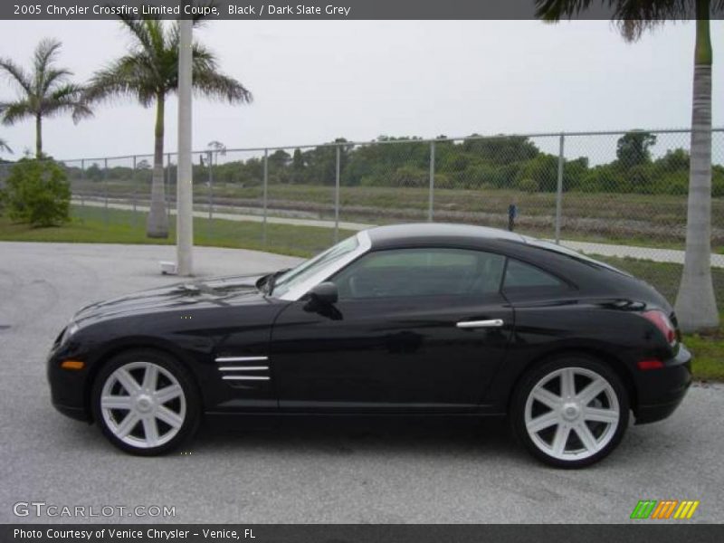 Black / Dark Slate Grey 2005 Chrysler Crossfire Limited Coupe