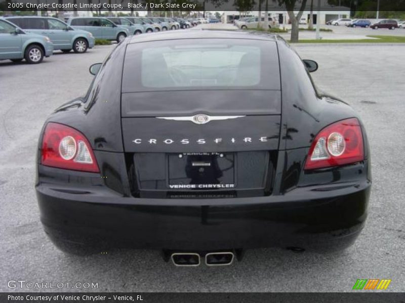 Black / Dark Slate Grey 2005 Chrysler Crossfire Limited Coupe