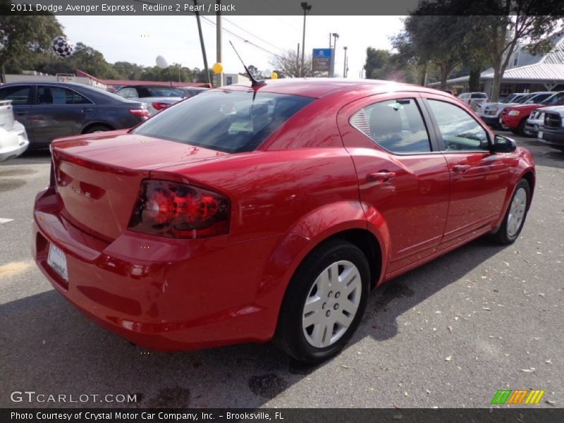 Redline 2 Pearl / Black 2011 Dodge Avenger Express