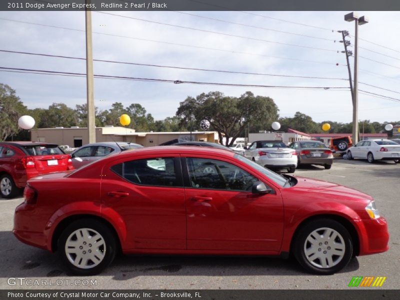 Redline 2 Pearl / Black 2011 Dodge Avenger Express