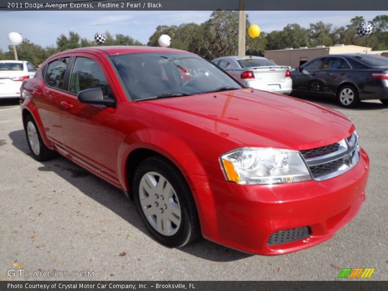 Redline 2 Pearl / Black 2011 Dodge Avenger Express