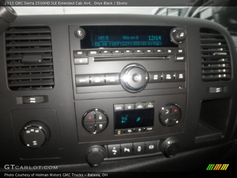 Onyx Black / Ebony 2013 GMC Sierra 2500HD SLE Extended Cab 4x4