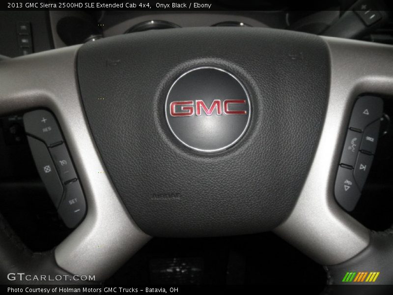 Onyx Black / Ebony 2013 GMC Sierra 2500HD SLE Extended Cab 4x4
