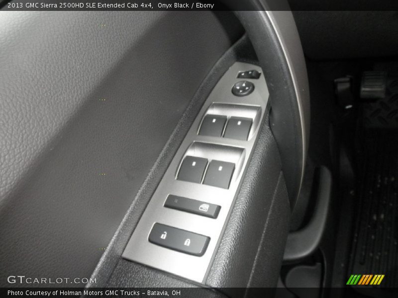 Onyx Black / Ebony 2013 GMC Sierra 2500HD SLE Extended Cab 4x4