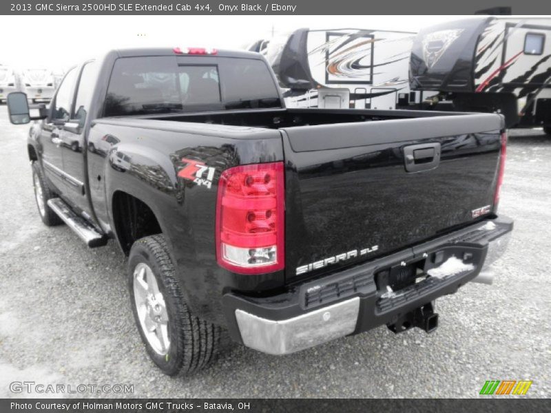  2013 Sierra 2500HD SLE Extended Cab 4x4 Onyx Black