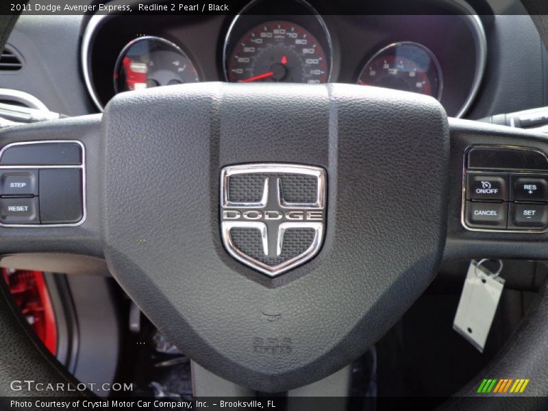 Redline 2 Pearl / Black 2011 Dodge Avenger Express