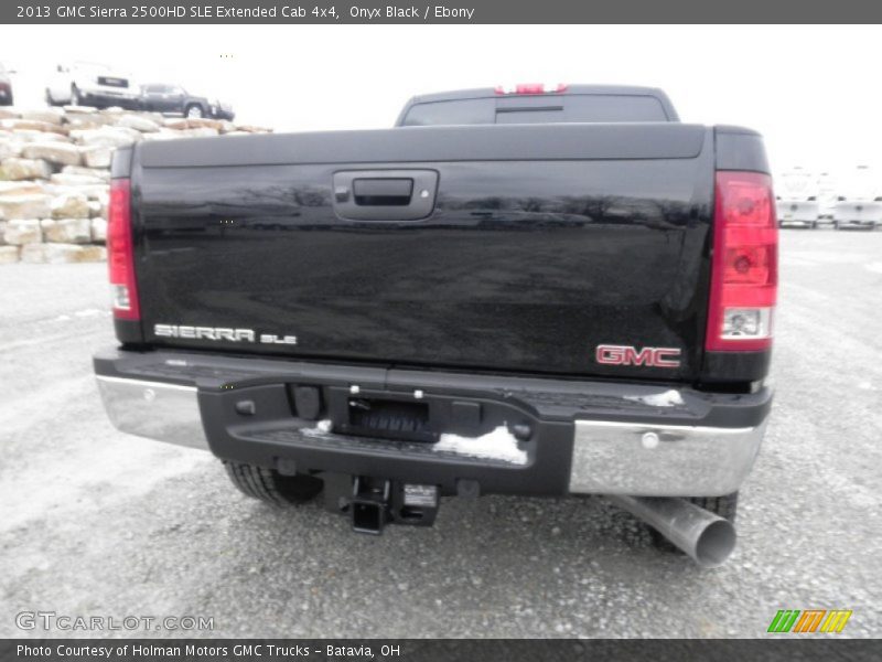 Onyx Black / Ebony 2013 GMC Sierra 2500HD SLE Extended Cab 4x4
