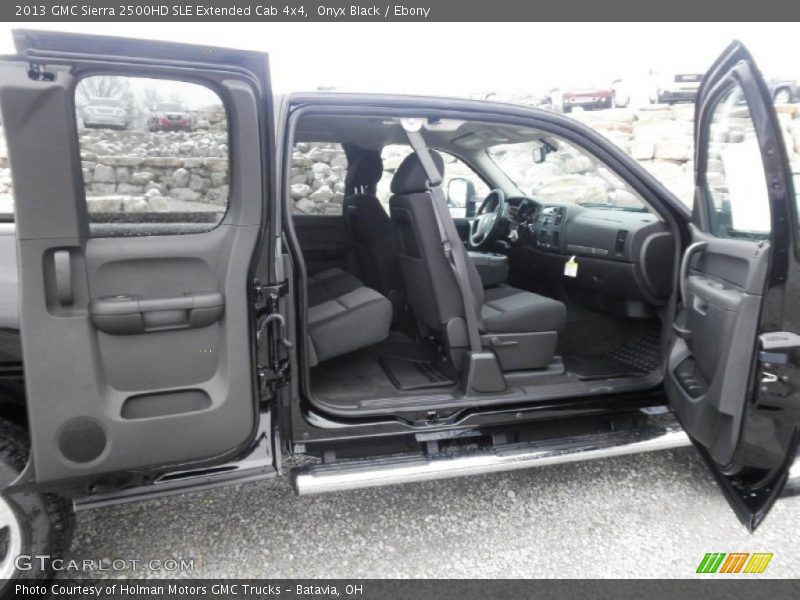 Onyx Black / Ebony 2013 GMC Sierra 2500HD SLE Extended Cab 4x4