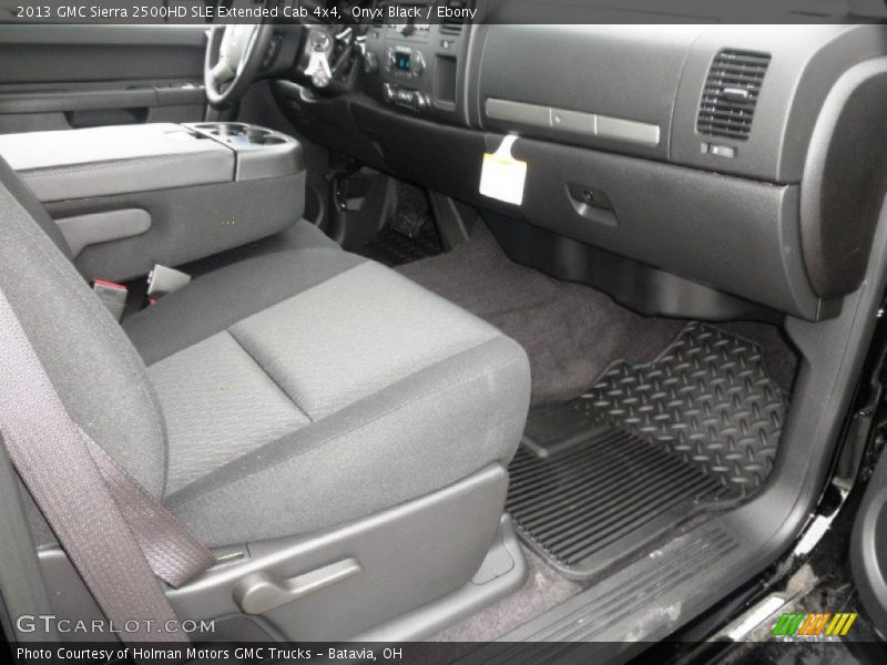 Onyx Black / Ebony 2013 GMC Sierra 2500HD SLE Extended Cab 4x4