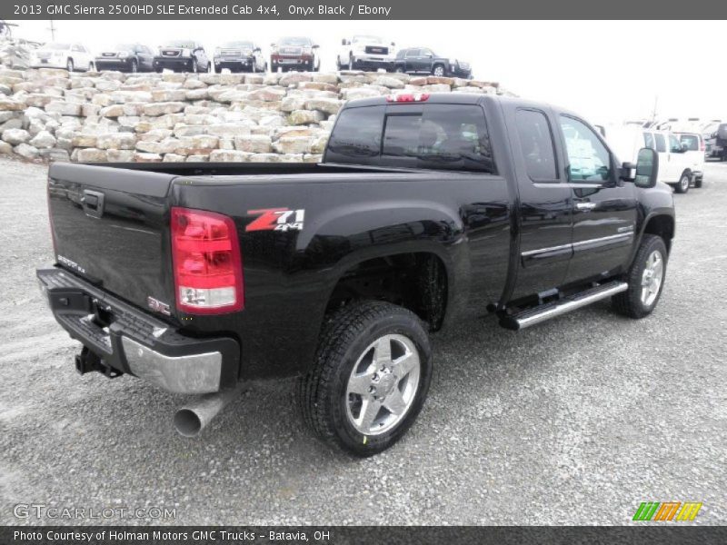  2013 Sierra 2500HD SLE Extended Cab 4x4 Onyx Black