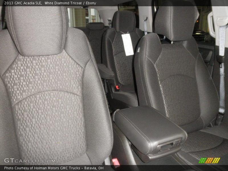 White Diamond Tricoat / Ebony 2013 GMC Acadia SLE