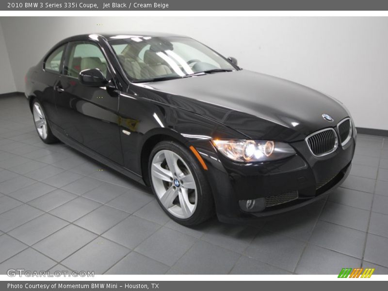 Jet Black / Cream Beige 2010 BMW 3 Series 335i Coupe