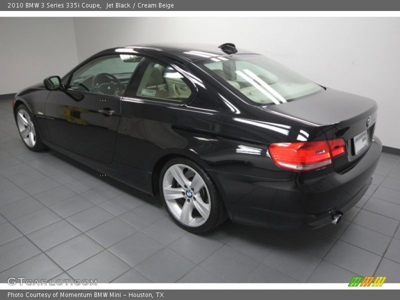 Jet Black / Cream Beige 2010 BMW 3 Series 335i Coupe