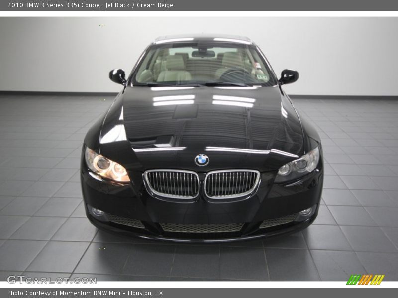 Jet Black / Cream Beige 2010 BMW 3 Series 335i Coupe