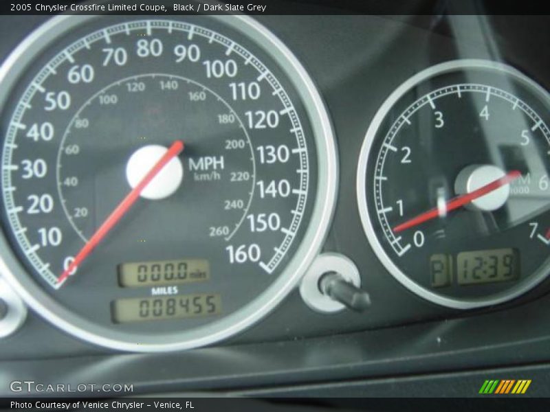 Black / Dark Slate Grey 2005 Chrysler Crossfire Limited Coupe