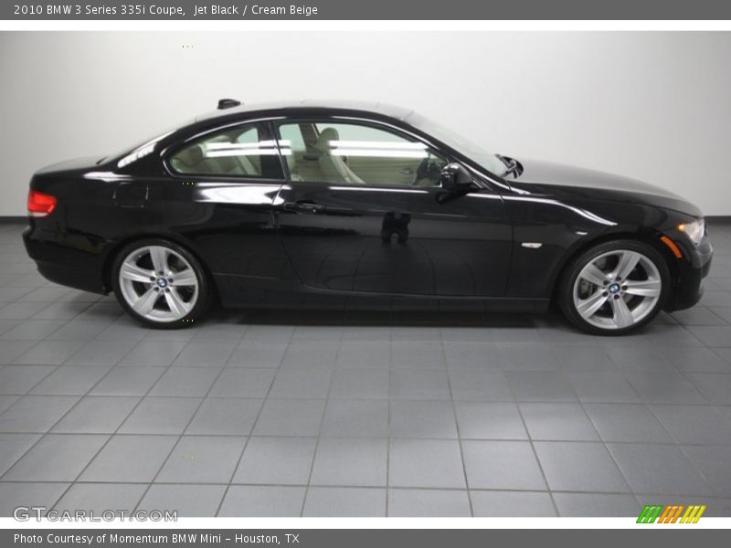 Jet Black / Cream Beige 2010 BMW 3 Series 335i Coupe