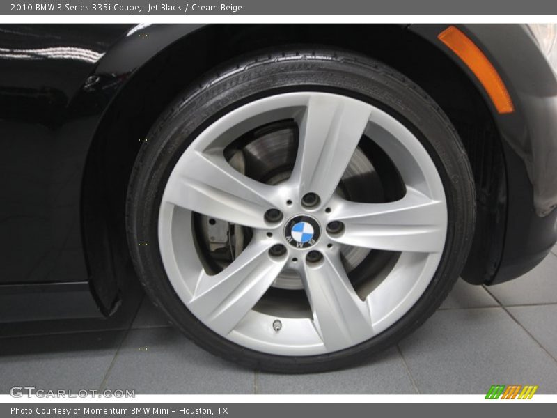 Jet Black / Cream Beige 2010 BMW 3 Series 335i Coupe
