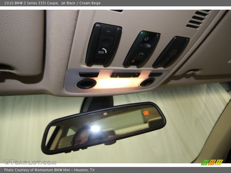 Jet Black / Cream Beige 2010 BMW 3 Series 335i Coupe