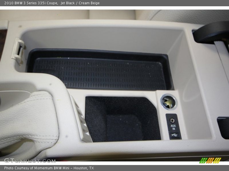 Jet Black / Cream Beige 2010 BMW 3 Series 335i Coupe