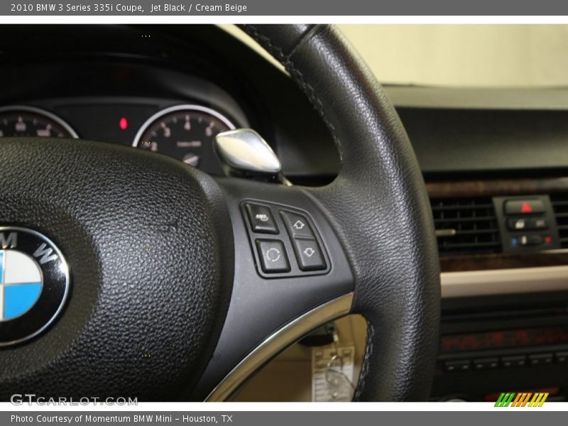Jet Black / Cream Beige 2010 BMW 3 Series 335i Coupe
