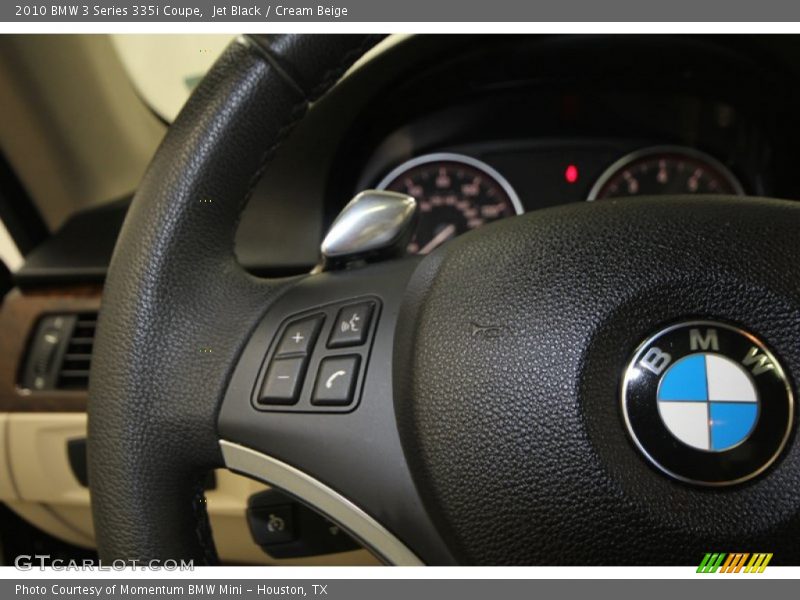Jet Black / Cream Beige 2010 BMW 3 Series 335i Coupe