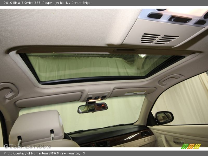 Jet Black / Cream Beige 2010 BMW 3 Series 335i Coupe