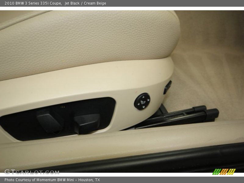 Jet Black / Cream Beige 2010 BMW 3 Series 335i Coupe