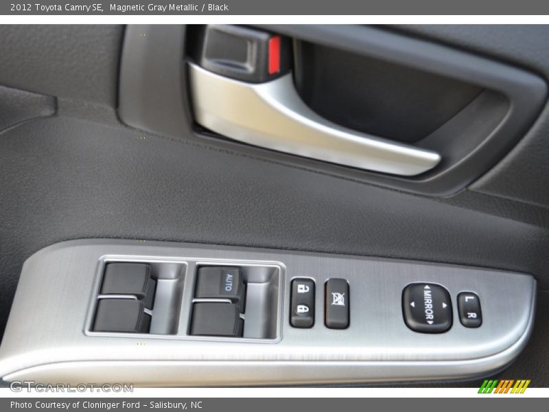 Magnetic Gray Metallic / Black 2012 Toyota Camry SE