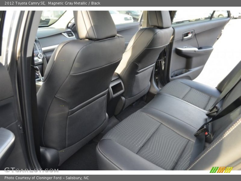 Magnetic Gray Metallic / Black 2012 Toyota Camry SE