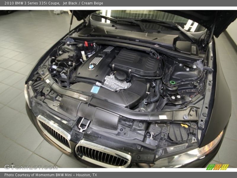 Jet Black / Cream Beige 2010 BMW 3 Series 335i Coupe